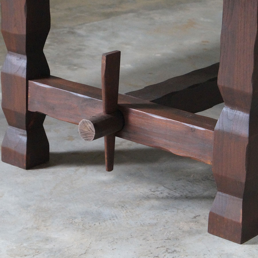 Tavolo legno massello classico rustico