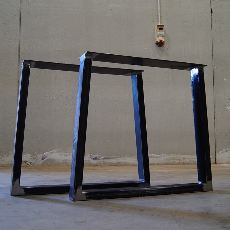 Gambe in ferro per tavoli in legno  Falegnameria900 - Mobili in legno su  misura