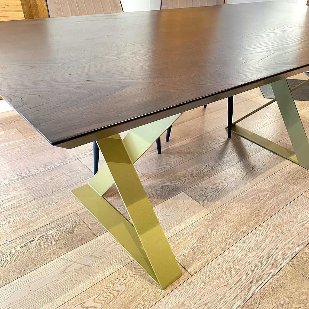 Tavolo in legno massello di castagno. Gold 45 - immagine 2